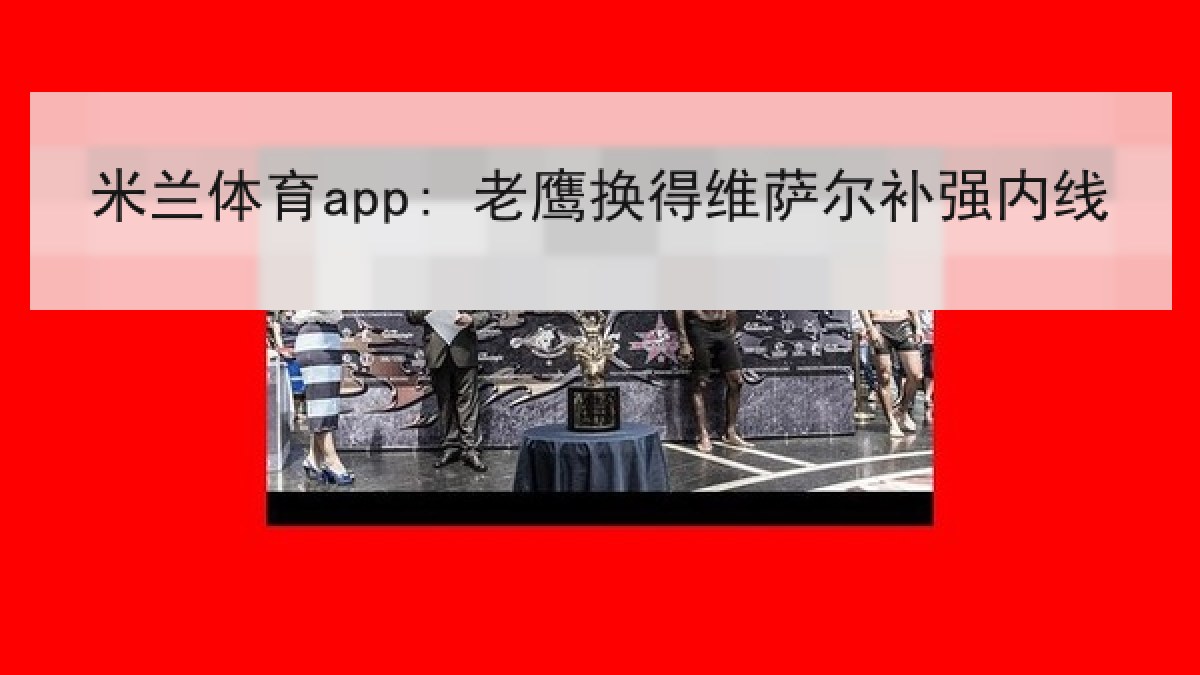 米兰体育app: 老鹰换得维萨尔补强内线